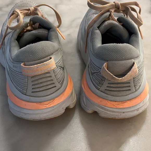 Hoka One One Bondi 7 Women's Athletic Work Running Shoes Sneakers - Picture 7 of 9